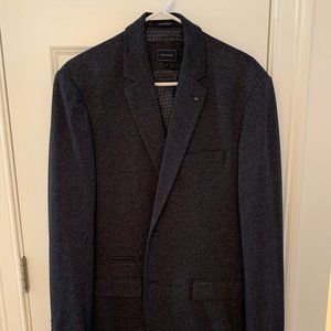 7 Diamonds Men's Blazer Size XL Dark Charcoal Grey